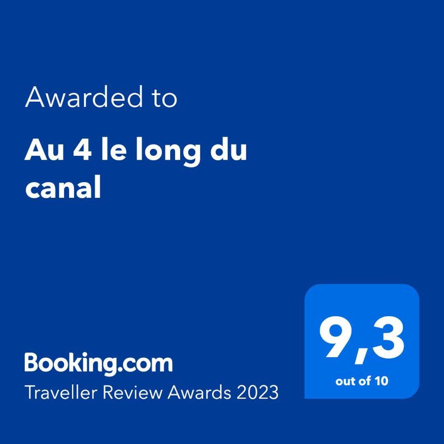 Au 4 Le Long Du Canal Avec Parking Apartman Dijon Kültér fotó